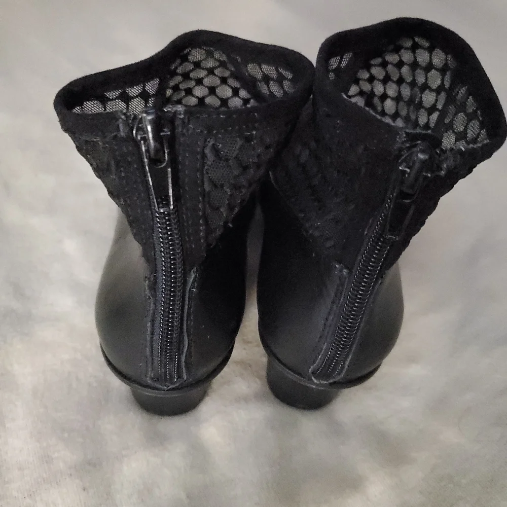 New LOGO mesh black booties - Picture 3 of 4
